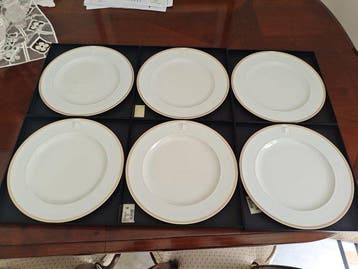 Rosenthal - Versace - Bord (6) - Ikarus Med. Meandre dor -