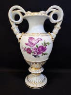 Meissen - E. A. Leuteritz - Vaas - Slangenhalsvaas /