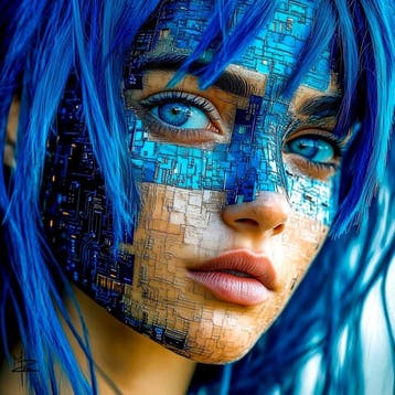 PLM-Art - Bleu de toi