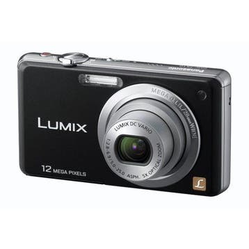 Panasonic Lumix DMC-FS10 compact camera Zwart - Tweedehands, Audio, Tv en Foto, Fotocamera's Digitaal, Verzenden, Gebruikt, Panasonic