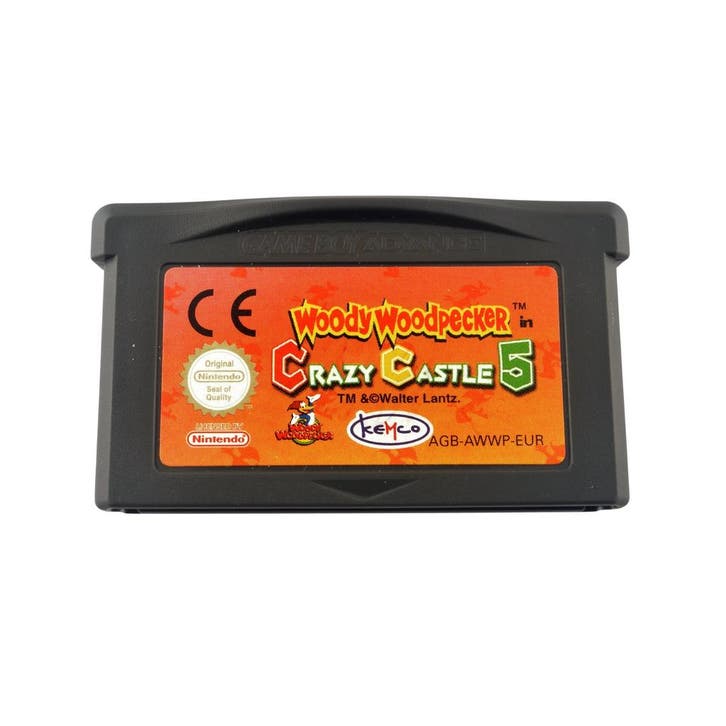 Woody Woodpecker in Crazy Castle 5 [Gameboy Advance], Spelcomputers en Games, Games | Nintendo Game Boy, Zo goed als nieuw, Ophalen of Verzenden