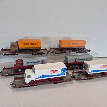 Liliput H0 - 200 01 - Modeltrein goederenwagon (6) - 6x, Nieuw