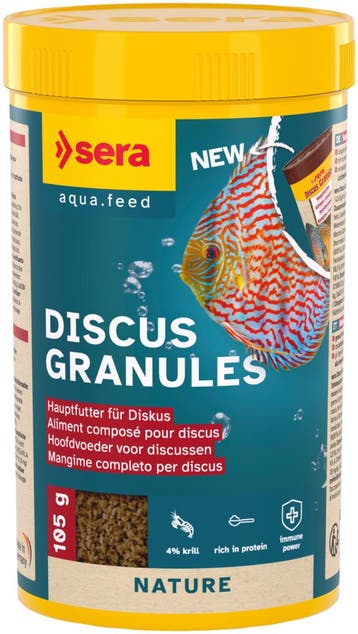 Sera Discus Granules 1000ml (Discus en Cichlidevoer), Dieren en Toebehoren, Ophalen of Verzenden, Nieuw, Overige typen
