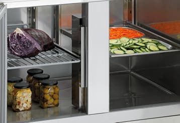 Bartscher Saladette | 390L | 3 Deuren | 4x 1/1 GN Boven | 0°, Ophalen of Verzenden, Nieuw