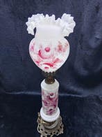 Tafellamp - Messing, Porselein - Elegant en van hoge
