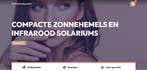 REFURBISHED PHILIPS ZONNEBANK www.dezonnebankspecialist.nl, Ophalen of Verzenden, Zo goed als nieuw, Zonnebank enkelzijdig, Minder dan 10 lampen