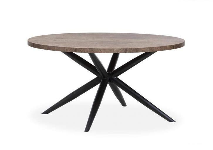 Eettafel Carma Rond 150cm - eettafel, Huis en Inrichting, Tafels | Eettafels, Nieuw, Overige materialen, Rond