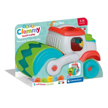 Clementoni sensorische stoomwals Cl van €19,99 voor €16,94, Ophalen of Verzenden, Nieuw