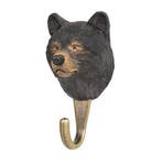 Kapstokhaak hout wandhaak kapstok wildlife Zwarte Beer, Huis en Inrichting, Woonaccessoires | Kapstokken, Nieuw