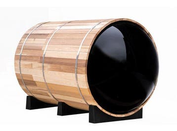 Barrel Sauna Panorama 2400, Tuin en Terras, Verzenden, Nieuw