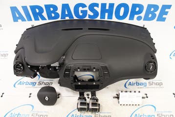 AIRBAG SET – DASHBOARD ZWART RENAULT CAPTUR (2013-2019), Gebruikt, Renault