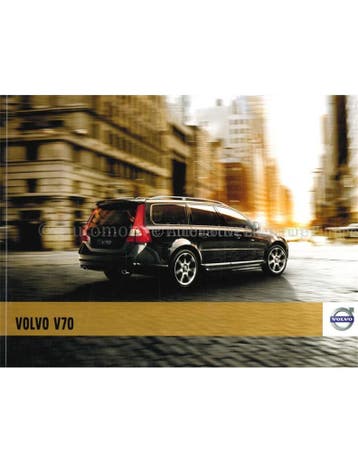2011 VOLVO V70 BROCHURE DUITS, Boeken, Nieuw, Volvo, Author
