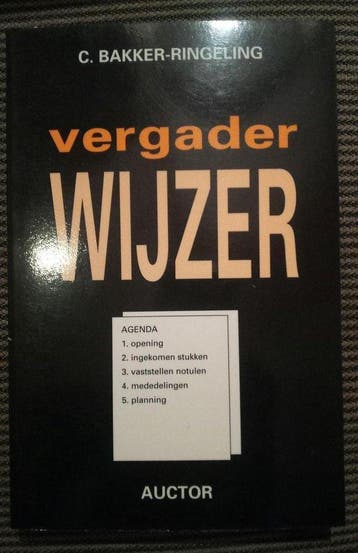 Vergaderwijzer - Ringeling, Verzenden, Gelezen