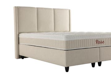 Rose Deluxe Luxe Opberg Boxspring. Tijdloze elegantie en, Verzenden, Nieuw, Tweepersoons