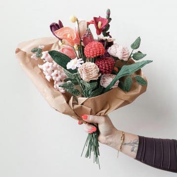 Boeket Haken, A La Sascha - Haakboek vol bloemenpatronen, Ophalen of Verzenden, Nieuw
