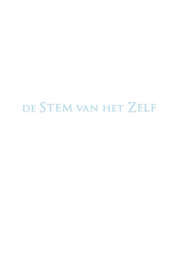 De stem van het Zelf - Marieke Meulenberg - 9789493191891 -, Verzenden, Nieuw