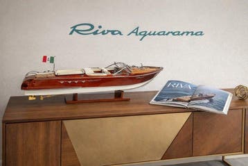 Maquette RIVA aquarama en bois Modélismes (67 cm.) 1:12 -, Nieuw