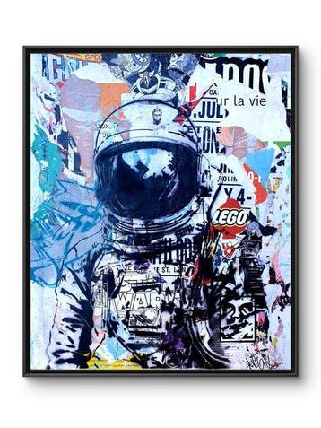 lasveguix (1986) - Lost in Pop Space - 55x46cm
