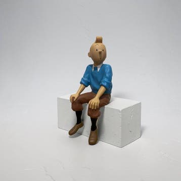 Leblon delienne - Tintin - Tintin assis - grand modèle, Nieuw