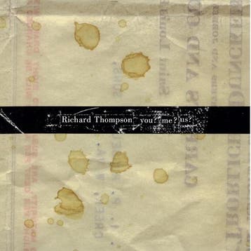 lp nieuw - richard thompson - YOU? ME? US? (pre-order), Verzenden, Zo goed als nieuw, Overige formaten