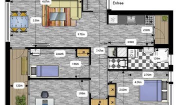 Te Huur 4 kamer Appartement Paramaribostraat In Leiden, Direct bij eigenaar, Leiden, Appartement, Zuid-Holland