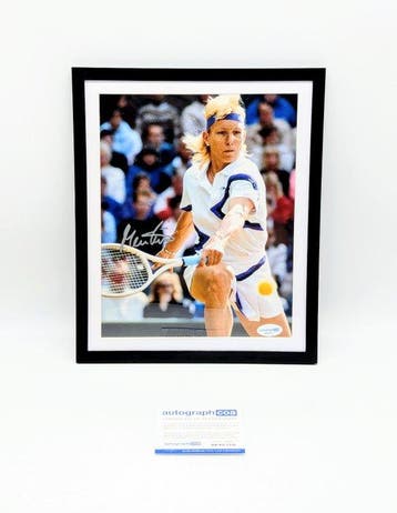 Martina Navratilova - Foto, Originele handtekening met COA, Nieuw
