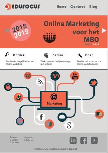 Online Marketing voor het MBO 2018 2019 9789492442314, Verzenden, Zo goed als nieuw
