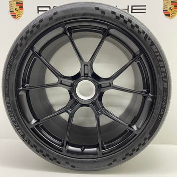 Porsche 992 GT3 ORIGINELE 20/21inch met NIEUWE zomerbanden, Ophalen, Gebruikt, Banden en Velgen, 21 inch