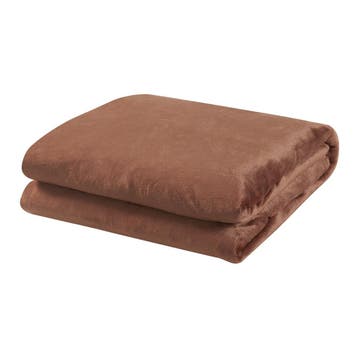 [en.casa] Elektrische deken Archi warmtedeken 200x150 cm bru, Verzenden, Nieuw