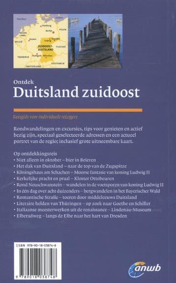 Duitsland ZuidOost / ANWB Ontdek 9789018038748 Harry Bunk, Verzenden, Gelezen, Harry Bunk