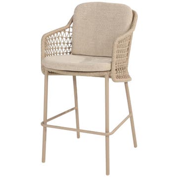 Tramonti barstoel latte 4 Seasons Outdoor, Tuin en Terras, Tuinsets en Loungesets, Ophalen of Verzenden, Nieuw