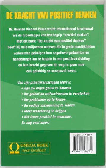De kracht van positief denken 9789060578315 N.Vincent Peale, Verzenden, Gelezen, N.Vincent Peale