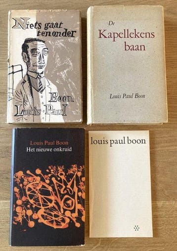Louis Paul Boon - De Kapellekensbaan 1953) en 2 andere