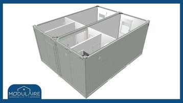 Woonunit incl. sanitaire unit! Vele opties! Onderhoudsvrij!