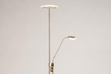 Rietveld Vloerlampen - Goud - Metaal, Verzenden, Nieuw