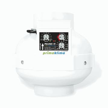 PrimaKlima EC Ø125mm - 680 m3/u - Temp Controller, Ophalen of Verzenden, Nieuw