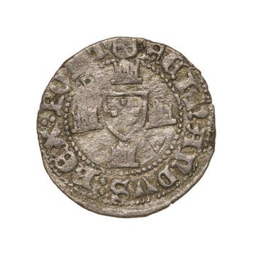 Portugal. D. Fernando I (1367-1383). Grave (14 Dinheiros) -