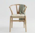 Horsehair Filled Seat cushion  SIIØMANN 40 × 40 cm Chair Pad, Verzenden, Nieuw, Wit, Vierkant