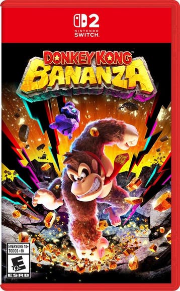 Switch 2 Donkey Kong Bananza, Spelcomputers en Games, Verzenden, Zo goed als nieuw