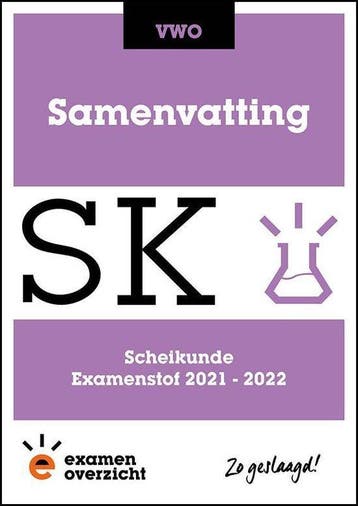 ExamenOverzicht   Samenvatting Scheikunde VWO 9789493237230, Verzenden, Zo goed als nieuw