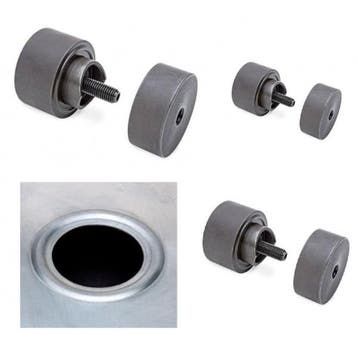 Punch and Bead dies - 3 delige set 1, 1-1/2 en 2, Verzenden, Nieuw