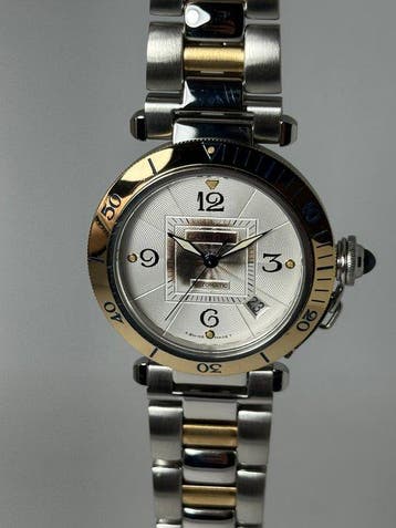 Cartier - Pasha 38 - 2378 - Heren - 2000-2010, Nieuw
