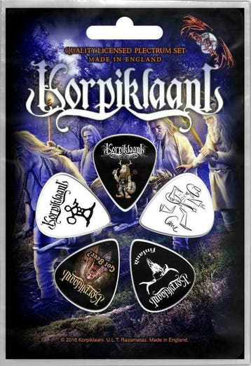 Korpiklaani Plectrum Noita 5-pack officiële merchandise, Ophalen of Verzenden, Nieuw, Gebruiksvoorwerp