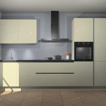 Magnolia Hooglans greeploze keuken Wenen 135784, Huis en Inrichting, Verzenden, Nieuw