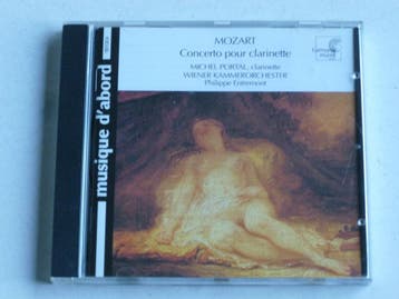 Mozart - Concerto pour Clarinette / Portal, Philippe Entremo, Cd's en Dvd's, Ophalen of Verzenden, Zo goed als nieuw