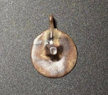 Viking periode Brons Aantrekkelijke krijgeramulet/hanger met