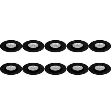 10x Spot Armatuur - GU10 Inbouwspot - Pragmi Rodos Pro Rond, Ophalen of Verzenden, Nieuw, Overige fittingen, Plafondspot of Wandspot