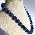 Prachtige halsketting van Afghaans lapis lazuli - 45 cm- 100
