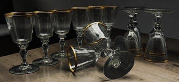 Vetrerie Murano - Drinkset (12) - Kristal