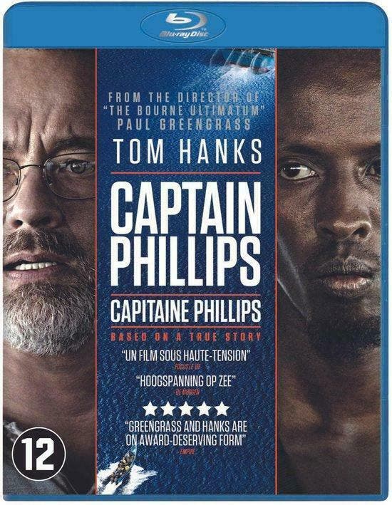Captain Philips koopje (blu-ray tweedehands film), Cd's en Dvd's, Blu-ray, Ophalen of Verzenden